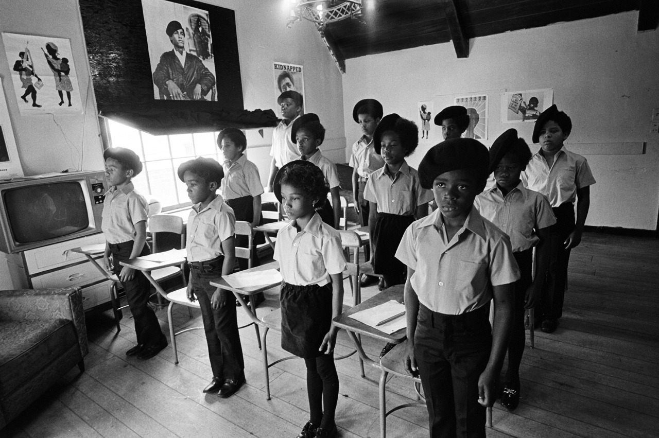 originalgiantcontent:  School for children of Black Panthers.  Oakland, late 1960s.