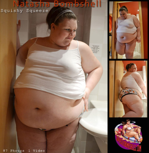 chubblynatasha:  It can be a fun surprise to suddenly find there’s just a bit too much of me to squeeze through a tight space and I thought you might enjoy me sharing it! ;) To see more you can visit me on Supersized Bombshells by clicking here! <3