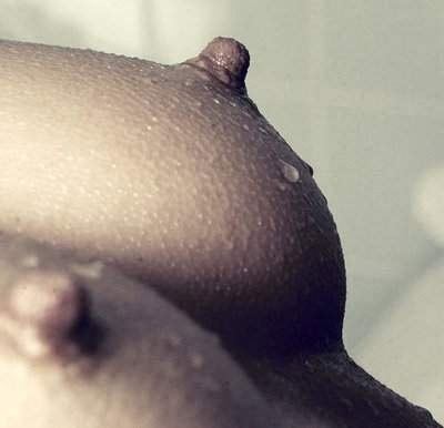 Porn photo Up close nipples and perky boobs