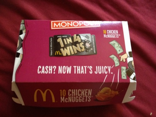 shipperalmighty:  teaandineffability:  I asked for ten mcnuggets not a yaoi nugget You had one job McDonalds  yaoi nugget 