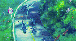 aprettyfire:  The Scenery of Ponyo 