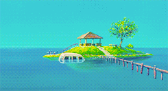 aprettyfire:  The Scenery of Ponyo 