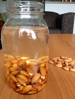 adiarynamedtim:  super1eklectic:  asimplecraft:    I’d always heard rumors of people making their own almond milk but I assumed it was a super difficult process. I was pleasantly surprised when I finally built up the courage to make it. It’s really