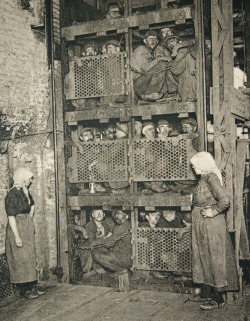 Travailleurs dans les mines