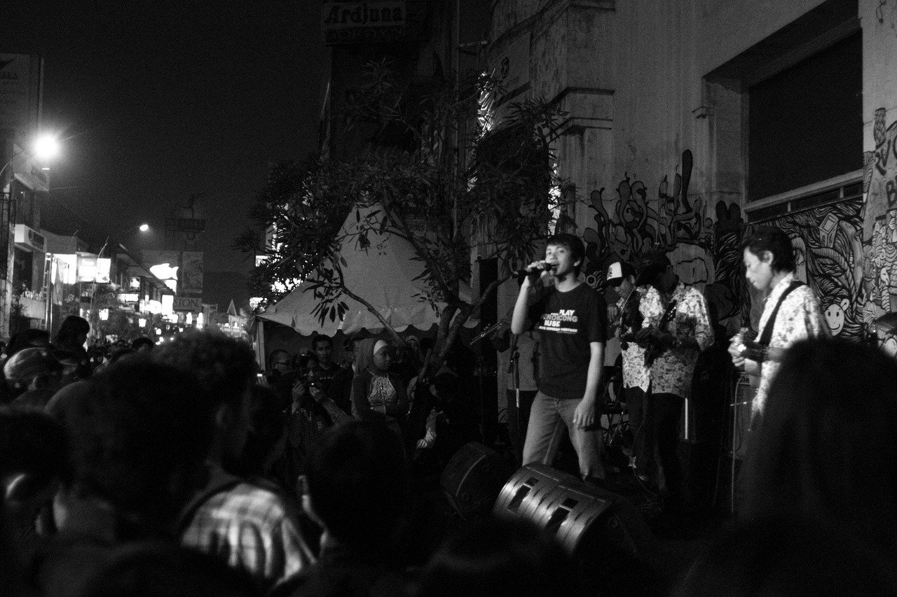 Braga Festival, Bandung, Indonesia. September 2012