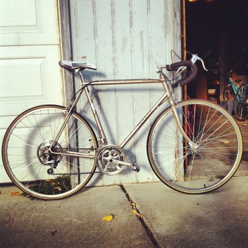 organicsarcasm: My beloved 19?? Takara Advantage. She flies. (Taken with Instagram at Central Cycles