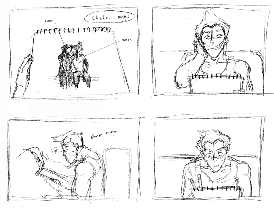 fuckyeahtlokfanarts:  steamix:  you don’t sneak up on someone busy drawing, Bo