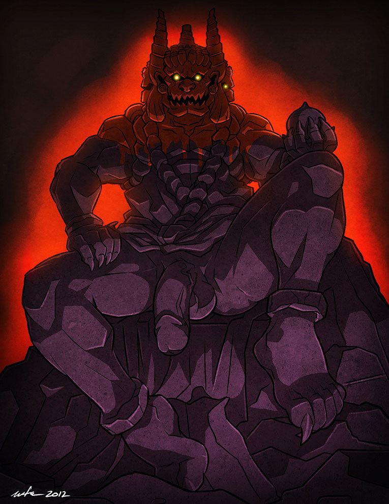 monsteroll:  terosabayutama:  Original commission by WFA Gozu-Tennoh, leader of the