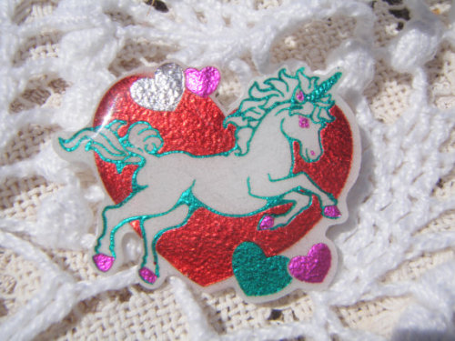 Can you handle the sparkly? Available at https://www.etsy.com/listing/110828079/sparkly-unicorn-broo