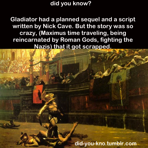 did-you-kno:  Source  That would have been the greatest movie of all time!