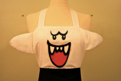 thenintendard:  Boo Apron By - darkballoons