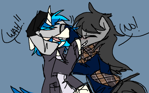 artofthepony:  I DONT CARE IF MY BIRTHDAY ENDED 3 HOURS AGO THIS IS A BDAY PRESENT TO MYSELF I DUNNO HOW… I MEAN I DRAW THEM ALL THE TIME BUT YOU KNOW WHATEVER  YO THIS IS STILL LIKE THE BEST SHIPPING OK?