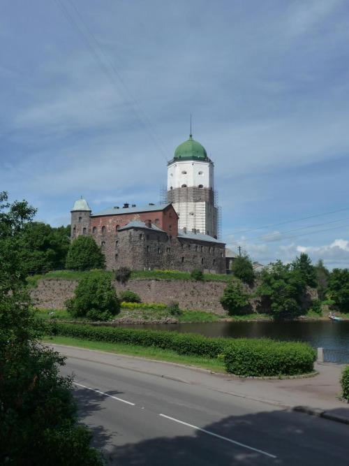medievalart:Vyborg medieval castle in Karelia. It was founded in the 13th century after the so calle