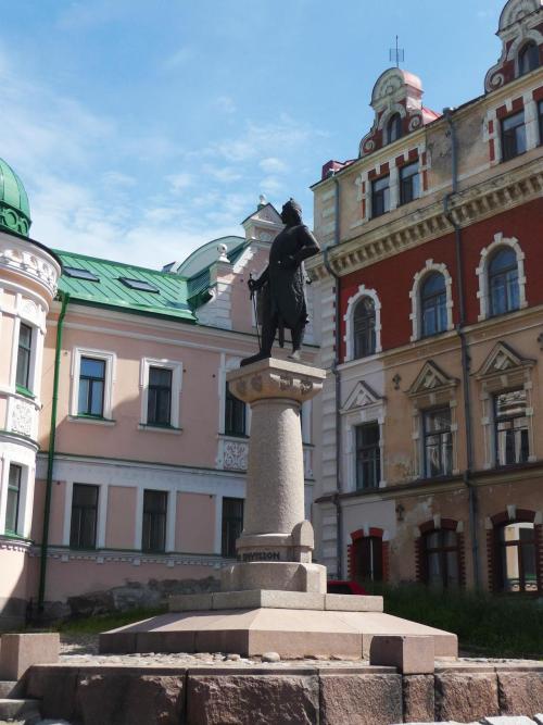 medievalart:Vyborg medieval castle in Karelia. It was founded in the 13th century after the so calle