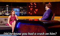 imaslytherinbitch:  Emma Watson on The Jonathan Ross show. [x] 