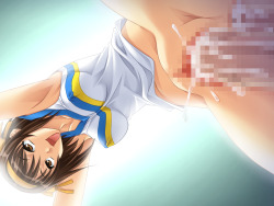 luscioushentai:  [Circle EPION] Suzu○ Haruhi no Inshou (The Melancholy of Haruhi Suzumiya)  