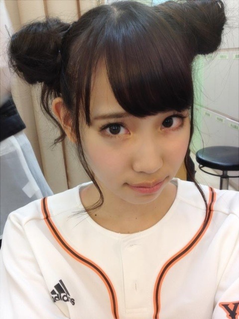 34nancha:  (mariya) おだんごあ！今日はね鈴蘭、マリアとお団子3姉妹だったの(