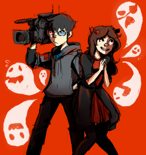 you-have-startled-the-witch:susurrus-of-miracles:pageofbutt:meruz:unnamed au (2spookystuck??) wherei