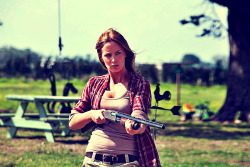 gunsandposes:  Emily Blunt in Rian Johnson’s