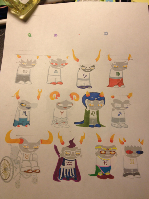 raging-raichel: kibacoe: kankris-seductive-sweater: My printer refuses to print black. the kids tho 