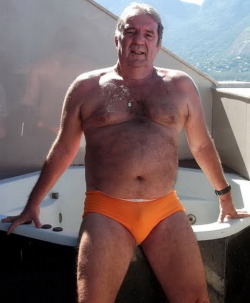 old man sexy speedo