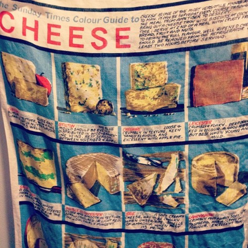 Latest/greatest addition to our tea towel collection. (Taken with Instagram)