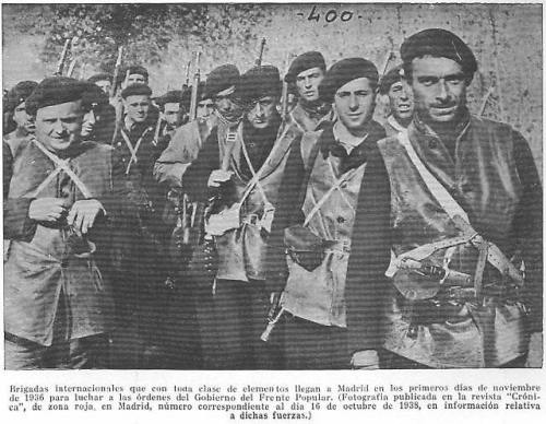 Story Behind The International Brigades “The International Brigades (Spanish: Brigadas Interna