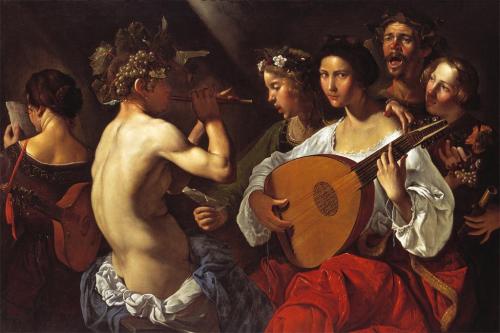 Pietro Paolini (Italian; 1603–1681)Bacchic Concert1625–30Oil on canvasDallas Museum of Art, Dallas, 