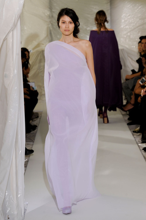 Sui He at Maison Martin Margiela Spring Summer porn pictures