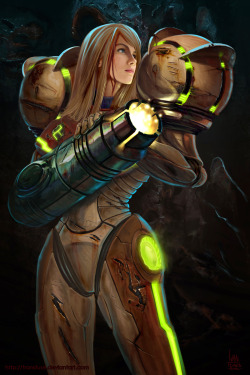 fu11metal:  Samus Aran by *transfuse 