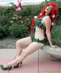 comicbookcosplay:  Alexia Jean Grey as Poison Ivy at Baltimore Comic Con 2012 Photography by Chi O Photography WoCC Says: When two talented individuals like Alexia and Chi O team up, you know you’re going to get something really awesome happen! 