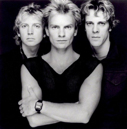 Sex The Police (Andy Summers - Sting - Stewart pictures