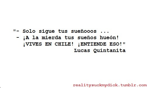 realitysuckmydick:  Lamentablemente las cosas poco a poco se vuelven así …