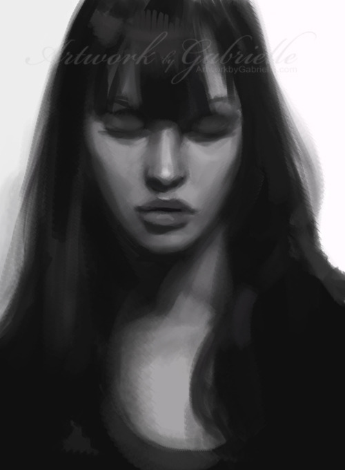 Speed paint for practice :) -Photoshop CS5 and wacom intuos 3