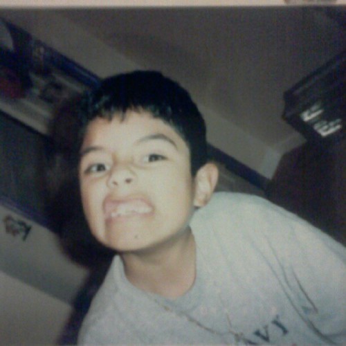 I was hardcore before it was cool #throwback #onasunday #me #hahaha #iwasweird (Taken with Instagram