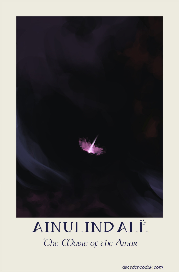 Silmarillion Project Part 1: “Ainulindalë - The Music of the Ainur”
This is the beginning of a side project I’ve been working on, where each week I’ll be posting an illustration that corresponds with a different chapter of J.R.R. Tolkien’s...