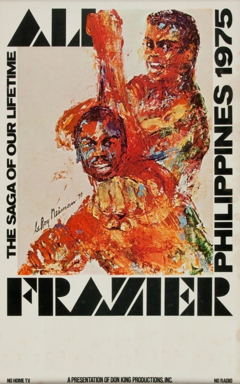 BACK IN THE DAY |10/1/75| Muhammad Ali defeated Joe Frazier by TKO in the 14th round to retain the WBA/WBC Heavyweight titles, at the Thriller in Manila. 