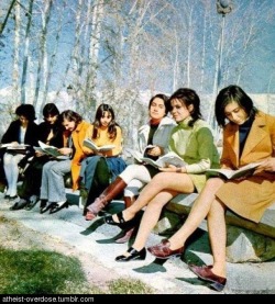 atheist-overdose:  Iranian women in 1979, just before the Islamic Revolutionfollow for the best atheist posts on tumblr 
