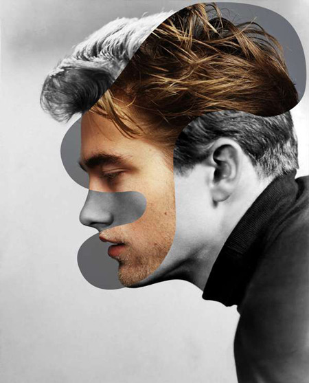 lulz-time:  inthemess:  George Chamoun’s celebrity photo collages combine current