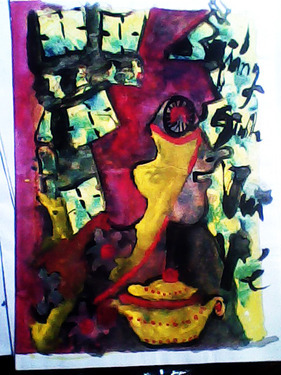 <p>Check out this great piece of art on Saatchi Online. <a href="http://www.saatchionline.com/art/Painting-Watercolor-My-Abstract-Watercolor-Happy-In-Life/268230/1455376/view">My Abstract Watercolor 2000: Happy In Life by Boi K’ Boi</a></p>