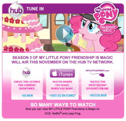 “Season 3 of My Little Pony Friendship