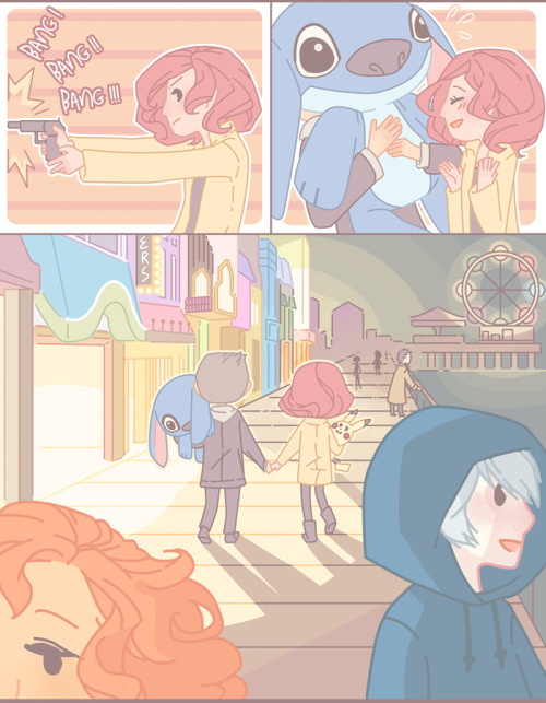 graphitedoll:no Natashia, that’s cheating !!i just wanted to draw Clint and Tasha taking a break fro
