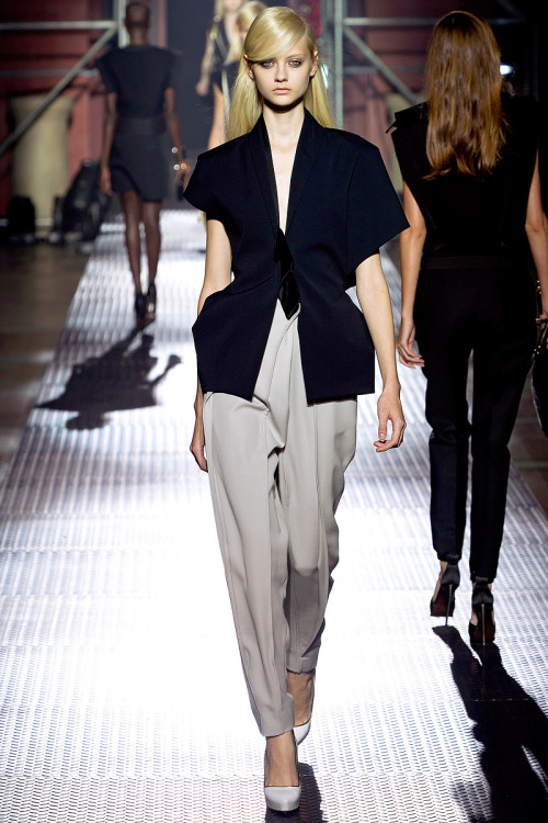 My picks from Lanvin Spring 2013 RTW Collection. Mostly black &amp; white, the collection is one