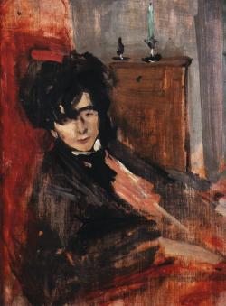 Blastedheath:  Konrad Krzyżanowski (Polish, 1872-1922), Portrait Of Roman Laskowski.