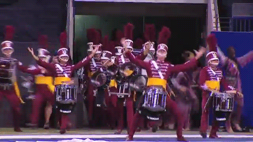 ksg-loves-dci:  annoy-mouse:  justkeepswimminthrulife:  tenorsquad:  nastyxnate69:  “Be as weird as possible running onto the field”  Never not reblog.  I feel like the guy on tenors was the designated driver.  Nah he probably just couldn’t be that