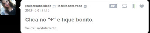  Agora o “+” também faz milagre?  