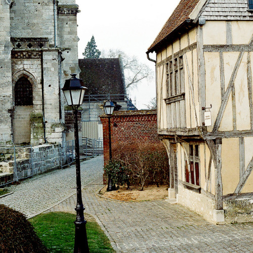 ysvoice:| ♕ |  Old passage in Beauvais, Nord France  | by © Peter Gutierrez