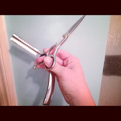 Haircut time.  (Taken with Instagram)