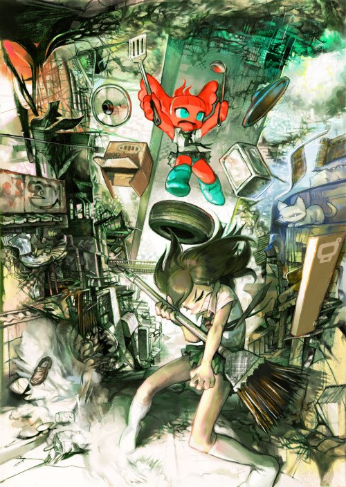 animeclay: Now here is one of the best painters I will share, Kawayoo (川洋). Kawayoo’s unique s