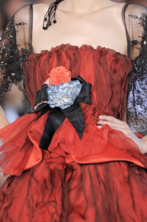 Vanozza Cattanei - Christian Lacroix Haute Couture fall 2008